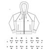 photo Felpa Unisex Zip-Up Hoody Melange Grey - Taglia XS 2